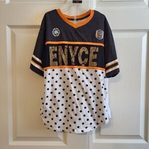 ENYCE boys orange/tan shorts outfit set